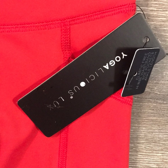 Yogalicious Lux Hi Rise Leggings NWT - Picture 2 of 6